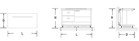 C-Frame Laboratory Workbench (Modular)