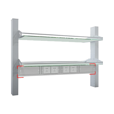 Cable Trunking for Reagent Rack (Double-side)