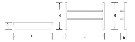 Reagent Rack (Single-Sided)